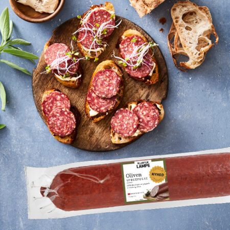 Olivenspegepølse
