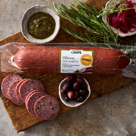 Olivenspegepølse